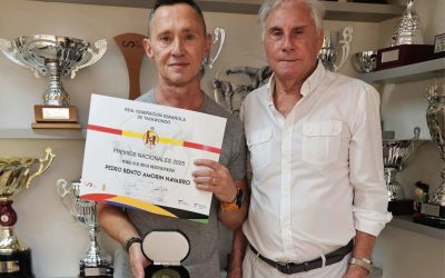 Pedro Amorín recibe la Medalla de Oro al Mérito Deportivo Nacional